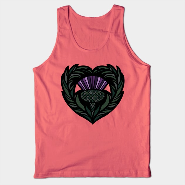 Thistle Tank Top by sunuala